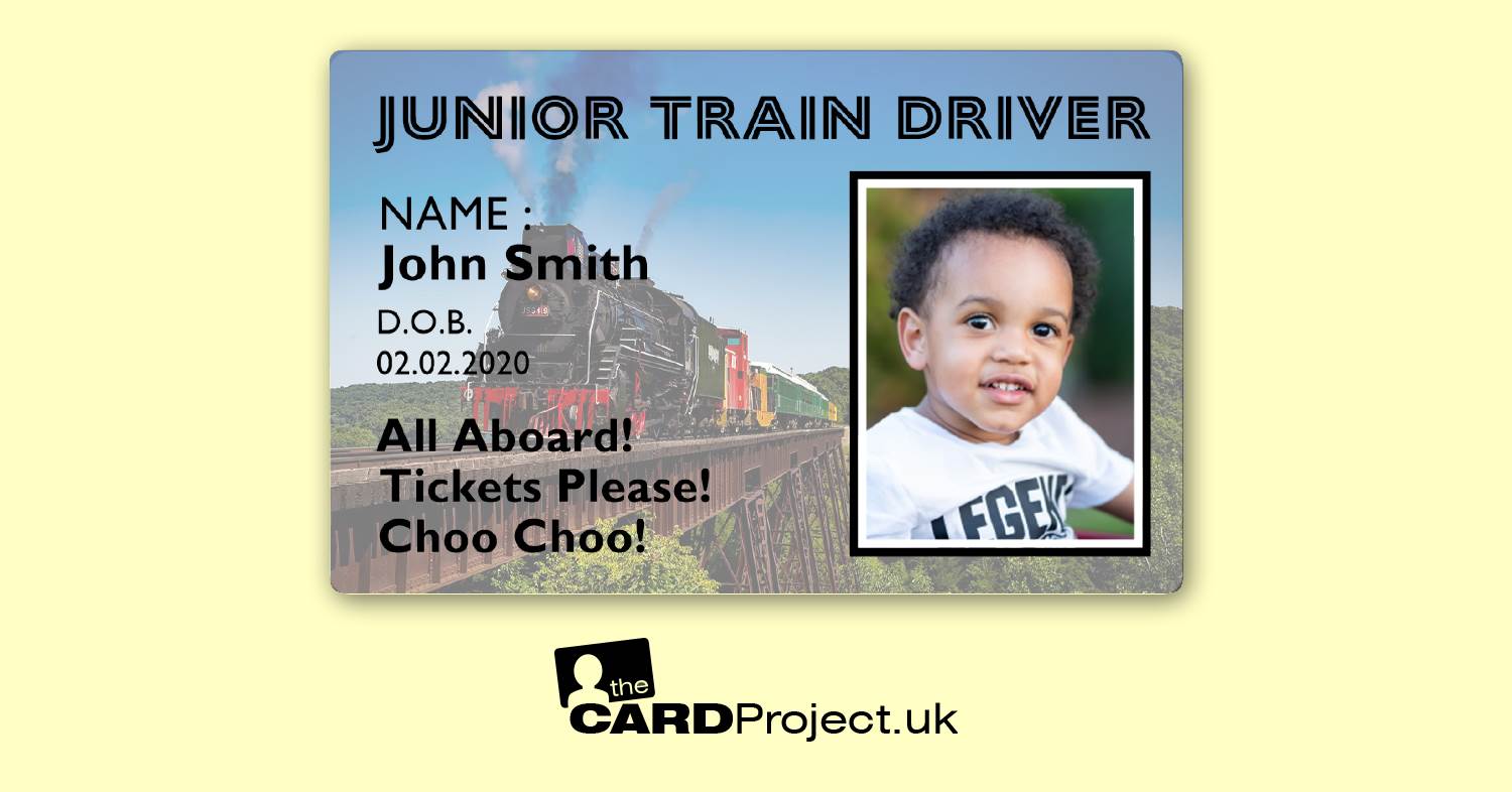 Train Driver Photo ID Card 